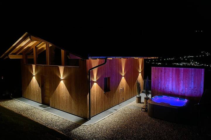 Chalet für 5 Personen, mit Terrasse und Whirlpool sowie Garten und Sauna im Passeiertal