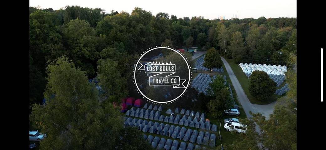 Camping für 2 Personen, mit Ausblick in München