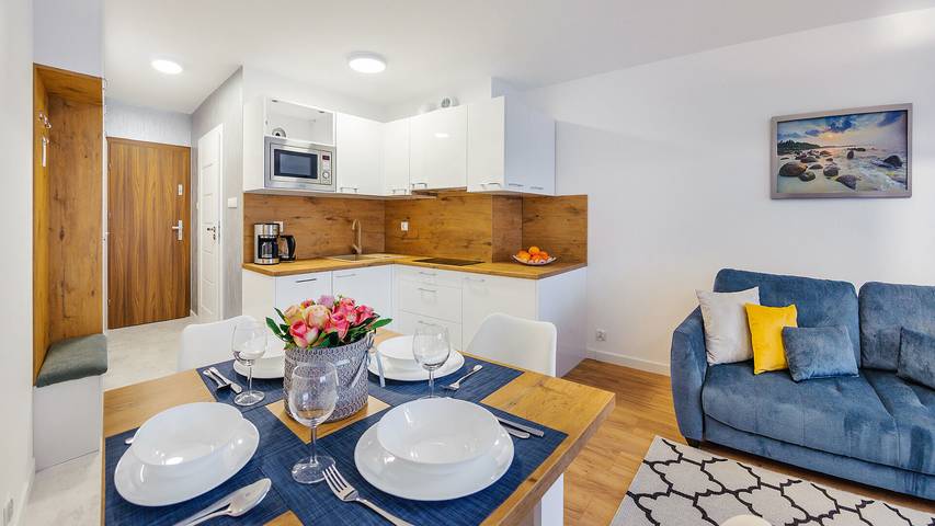 Entire holiday apartment, Holiday apartment for 4 people with pool in Kołobrzeg, Baltic Sea Pomerania