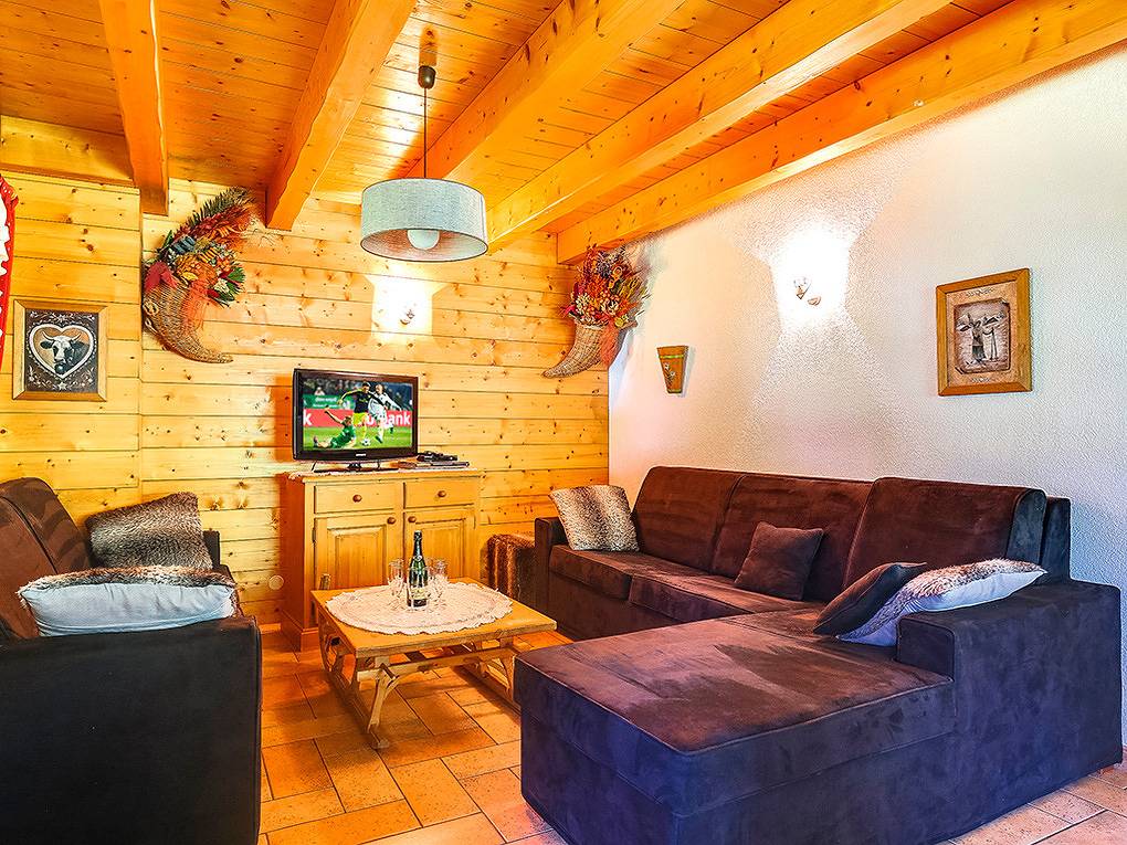 Appartement de vacances entier, Appartement de vacances pour 12 personnes avec balcon in Chatel, Les Portes du Soleil