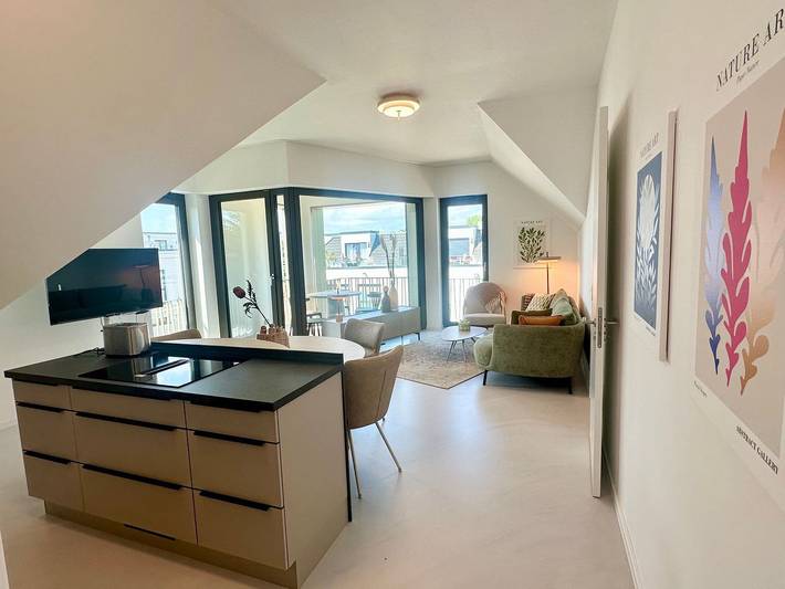 Vakantiewoning voor 2 personen, met uitzicht in Heiligenhafen
