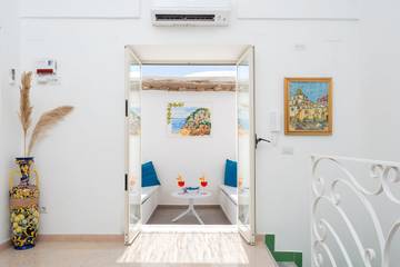 Location de vacances pour 2 personnes, avec balcon/terrasse à Positano