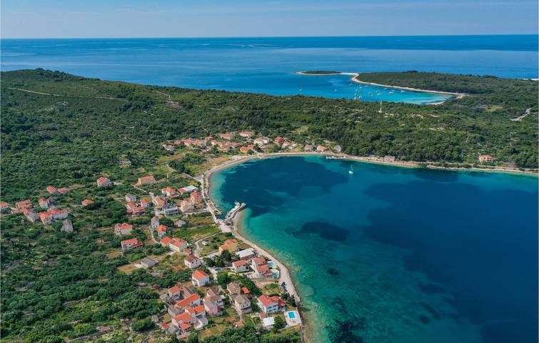 Gemütliches Apartment mit einem Schlafzimmer und Pool, in der Nähe des Sakarun-Strandes in Sali, Dugi Otok