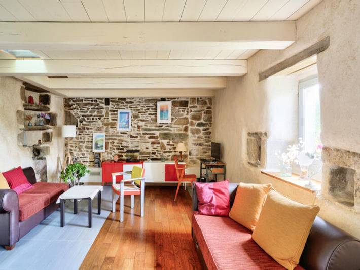 Location de vacances pour 6 personnes, avec jardin à Plovan