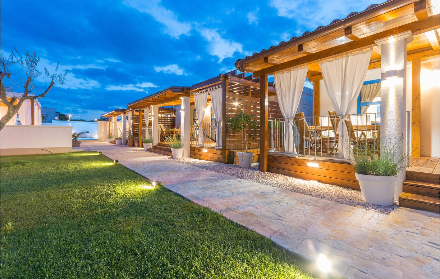 Casa de vacaciones para 15 personas con terraza in Biograd na Moru, Region de Zadar