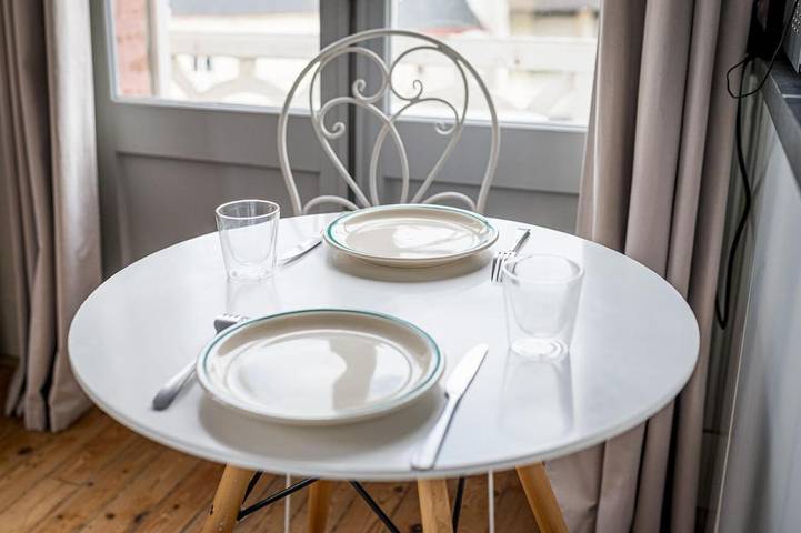 Gîte pour 3 personnes, avec balcon, animaux acceptés dans Office de Tourisme de Villers sur Mer - 4