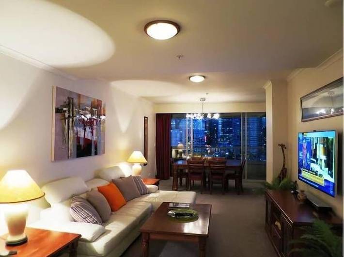 Holiday rental for 4 people, with sauna and balcony as well as hot tub and pool in Sydney