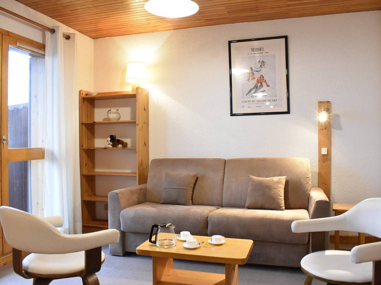 Entire apartment, 2-room apt, pets allowed, near slopes Méribel in Les Allues, Les Trois Vallées