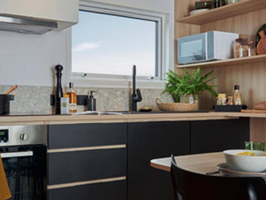 Campasun International - Mobile home 6 persons - Taos Luxe 40m2 terrace 35m2+ private jacuzzi - 6 pers 3 bedrooms 2 bathrooms - air conditioning in Aups, Brignoles region