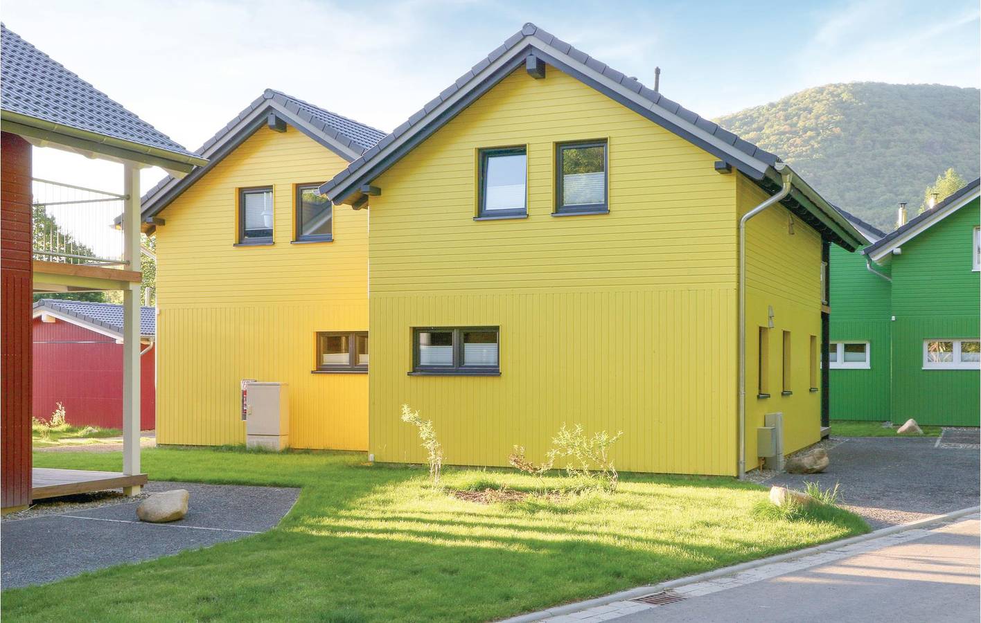 Acogedor refugio junto al río con sauna y terraza in Thale, Harzvorland