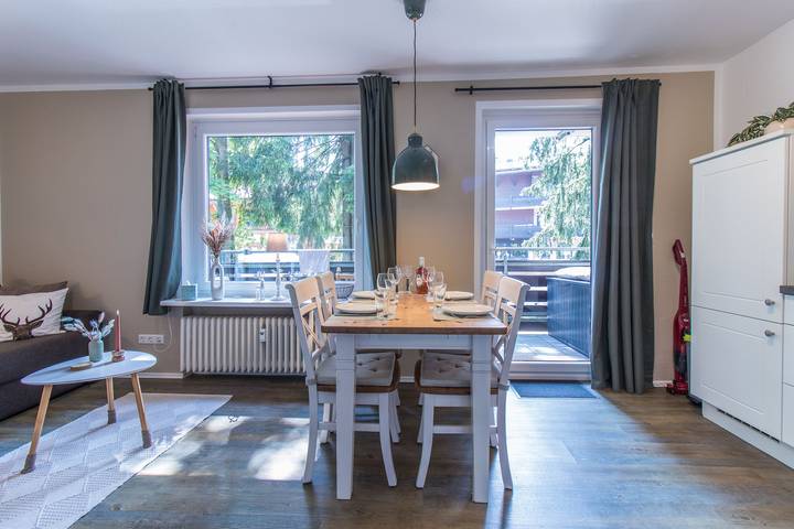 Ferienwohnung für 3 Personen, mit Balkon und Seeblick im Harz - 4