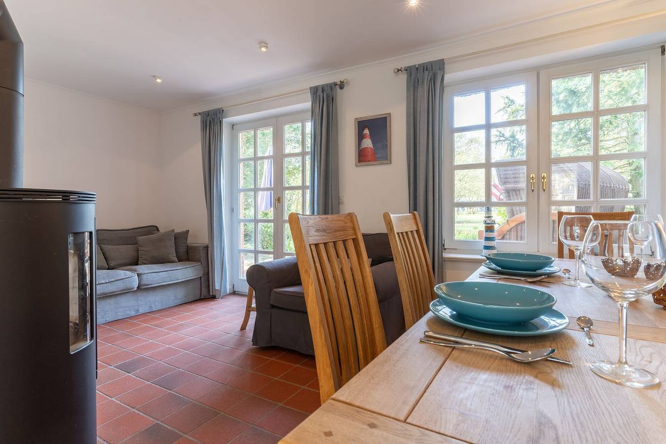 Strandleben - herrliches Reetdachhaus in ruhiger Lage in Ording in St. Peter-Bad, St. Peter-Ording