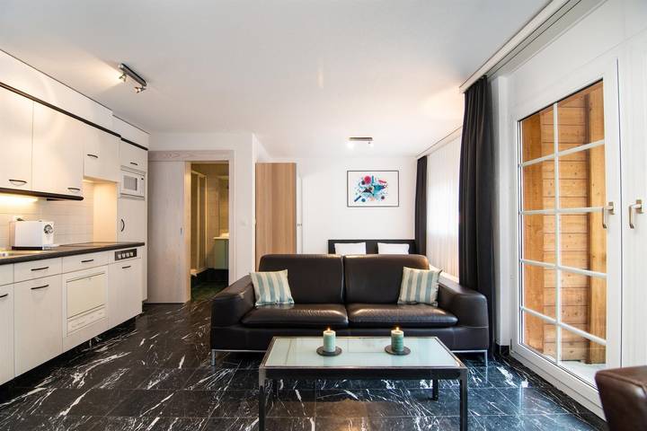 Gîte pour 2 personnes, avec balcon et vue, adapté aux familles à Saas-Fee - 3