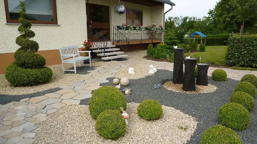 Ferienwohnung für 4 Personen, mit Garten
