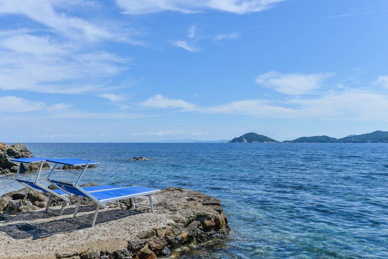 Appartamento Ilvia - Agriturismo Cotetonda am Strand mit privater Terrasse in Marciana Marina, Elba