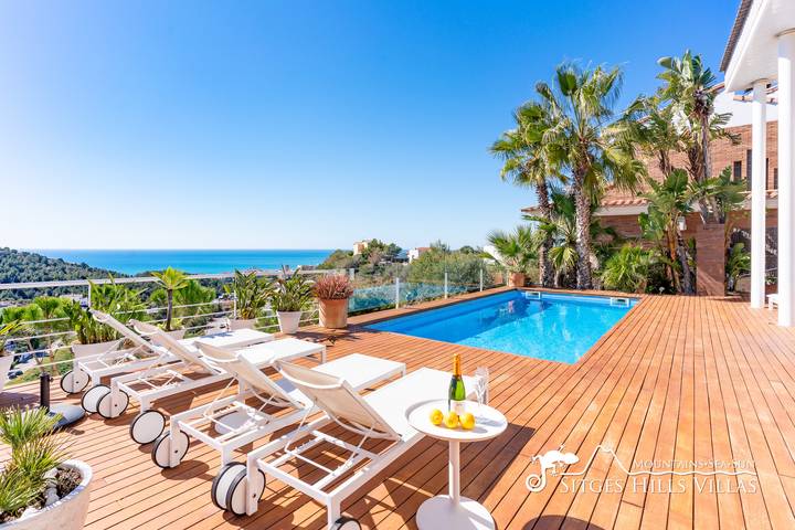 Casa rural para 12 personas, con jardín en Sitges - 4