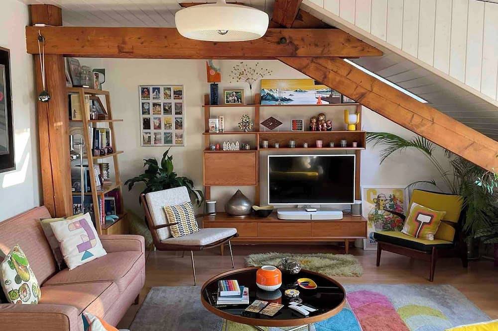 Ganze Wohnung, Stilvolles Loft mit herrlicher Aussicht in Genf, Genfer See