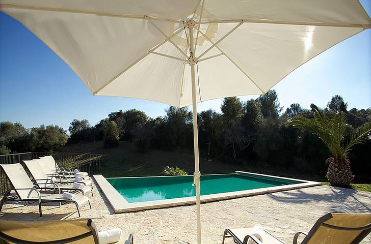 Finca mit Whirlpool für 8 Personen, mit Garten und Whirlpool sowie Terrasse auf Mallorca Inselmitte - 2