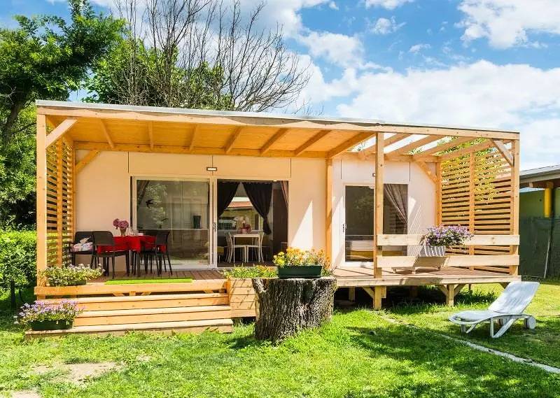 Lodge Standard Maxi Animali Ammessi 4 persone in Levico Terme, Lago di Caldonazzo