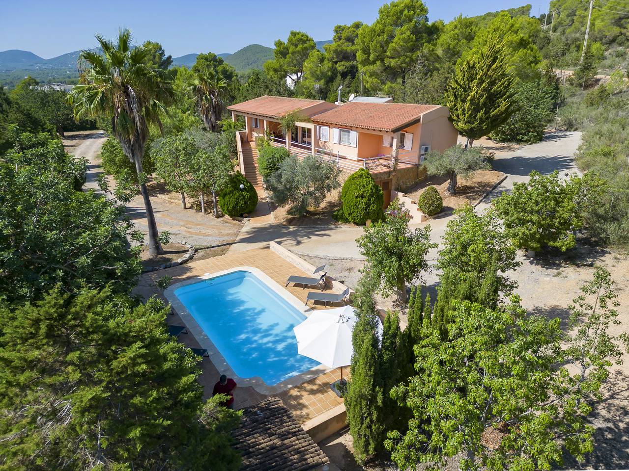 Villa für 6 Personen mit Terrasse in Sant Josep de sa Talaia, Ibiza Süden