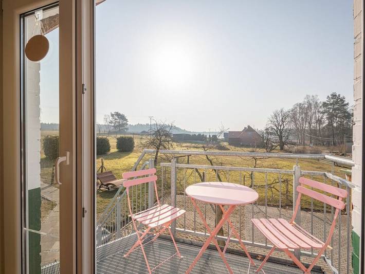 Ferienwohnung für 2 Personen, mit Balkon und Terrasse sowie Garten und Ausblick in Dobbin-Linstow - 2