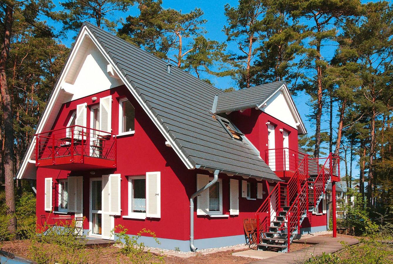 Appartement entier, Appartementhaus in Trassenheide, Ferienwohnungen im Obergeschoß in Trassenheide, Usedomer Norden