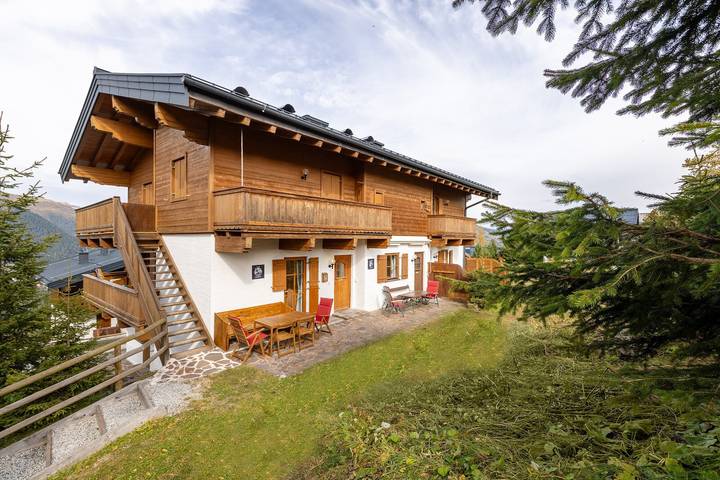 Ferienwohnung für 5 Personen, mit Balkon und Garten