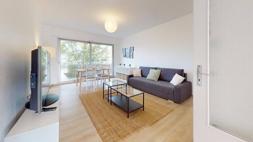 Gîte pour 4 personnes, avec balcon et vue dans Gare De Colmar - 4