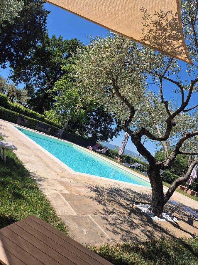 Chambre d’hôte pour 3 personnes, avec terrasse ainsi que jardin et piscine à Assise - 2