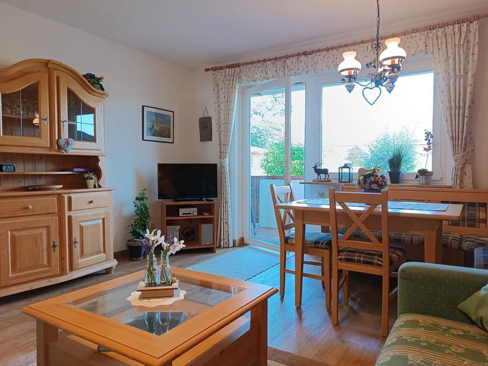 Ferienwohnung für 2 Personen, mit Balkon und Garten - 1