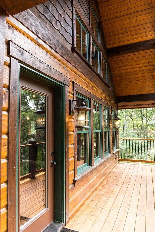 Warum in einem Hotel übernachten, wenn Sie über den Bäumen wohnen können? in Crosslake, Crow Wing County