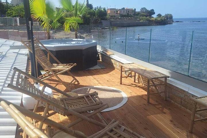 Villa für 10 Personen, mit Whirlpool und Terrasse