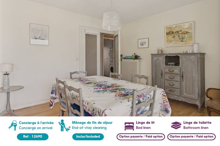 Gîte pour 4 personnes, avec balcon à Pornichet - 3