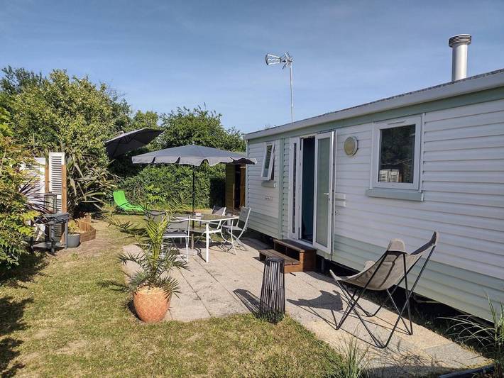 Gîte pour 4 personnes, avec Terrasse et Jardin dans Plage de Cromenac'h