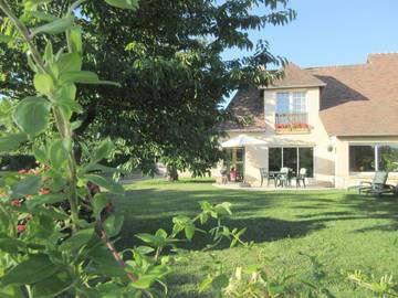 Gîte pour 5 personnes, avec jardin ainsi que vue sur le lac et vue, adapté aux familles à Jumièges