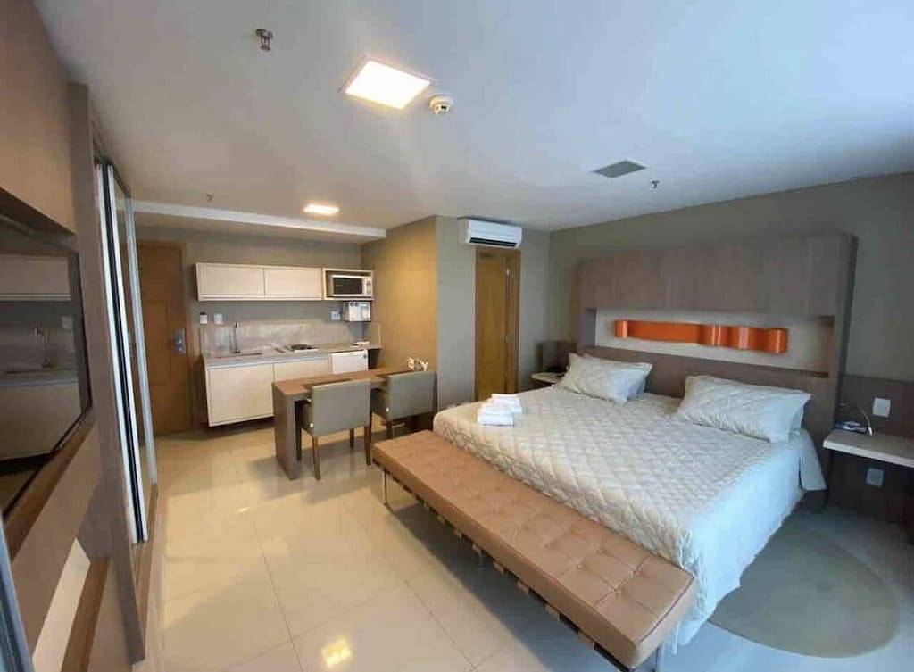 Ganze Wohnung, Um Flat Dentro de um Hotel de Luxo Localizado Próximo aos Grandes Shoppings in Guará, Federal District (Brazilien)