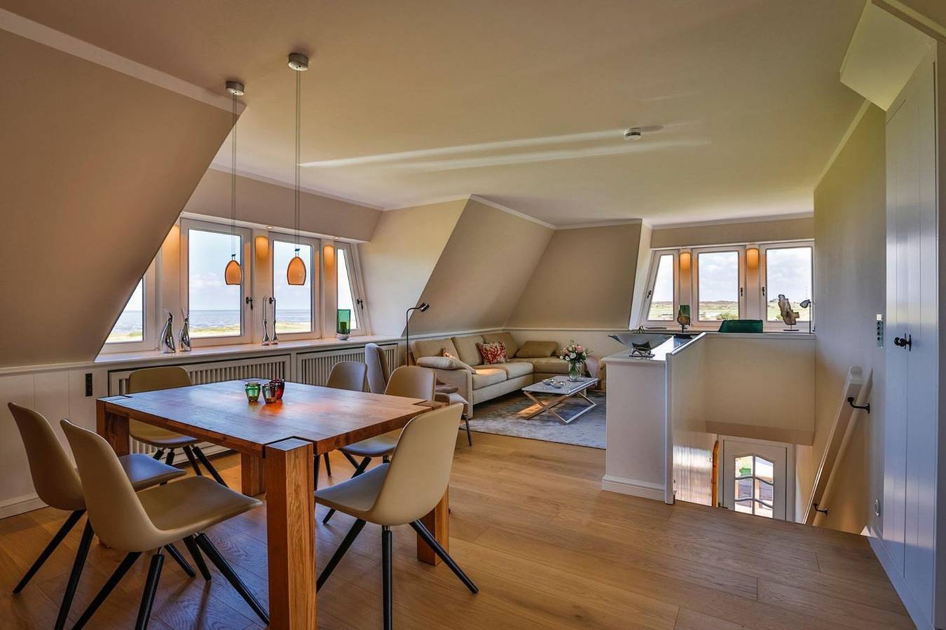 Ganze Wohnung, Luxus-Wohnung mit eigener Sauna und Wattenmeerblick in Morsum in Sylt-Ost, Sylt (Gemeinde)