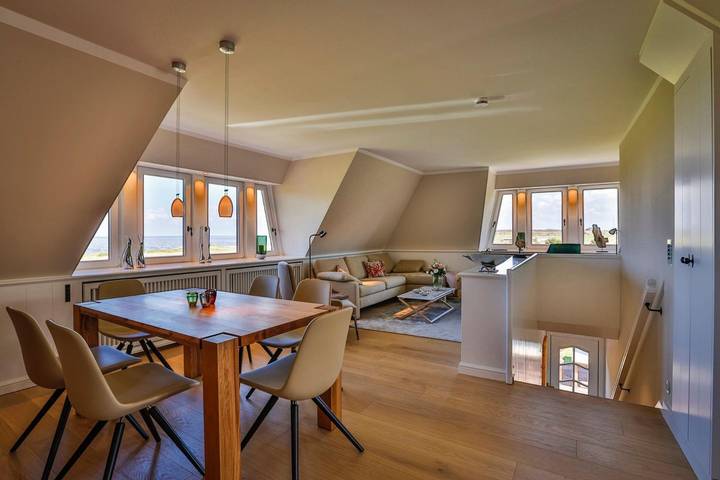 Ferienwohnung für 2 Personen, mit Terrasse und Garten sowie Sauna und Ausblick in Morsum - 2