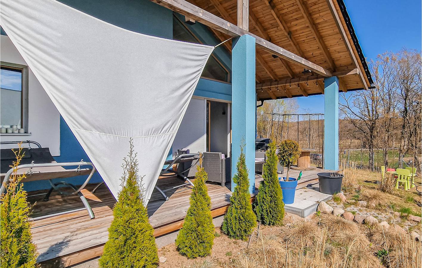 Ferienhaus für 8 Personen mit Garten in Polnische Ostsee