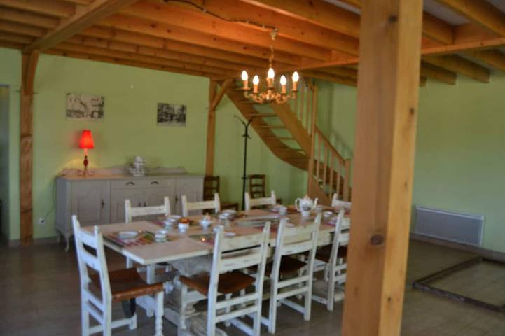 Location de vacances pour 12 personnes, avec jardin à Mazé (Maine-et-Loire)