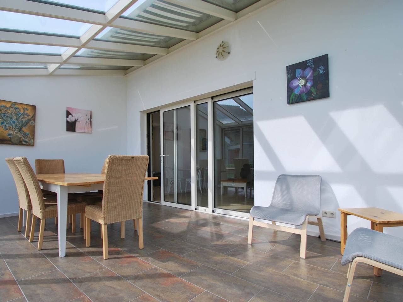 Schöne Villa mit Wintergarten in Makkum, Ijsselmeer