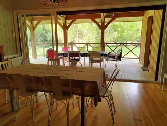 Location de vacances pour 8 personnes, avec jardin et vue à Lévignacq - 3