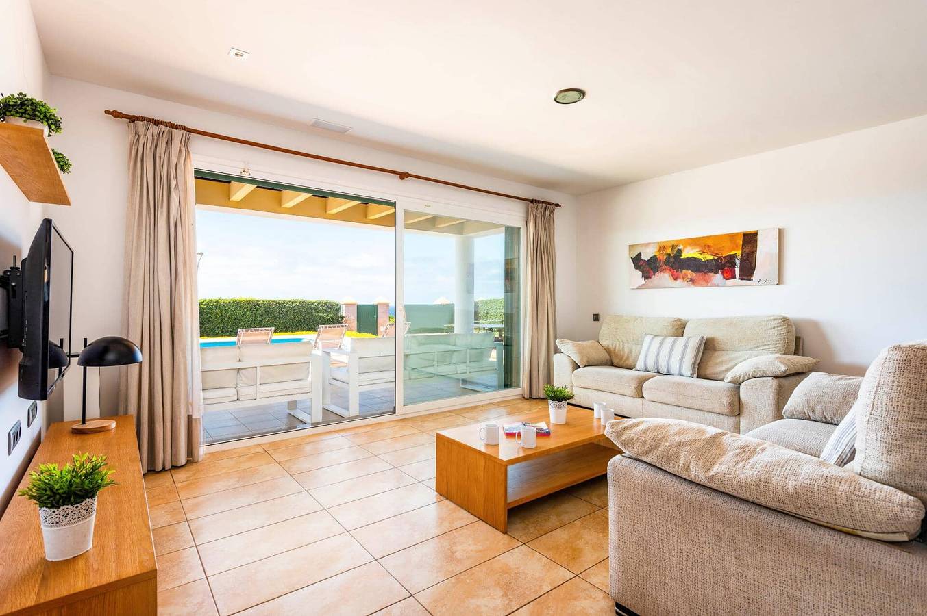 Chalet para 8 personas con jardín in Cala Blanes, Ciudadela