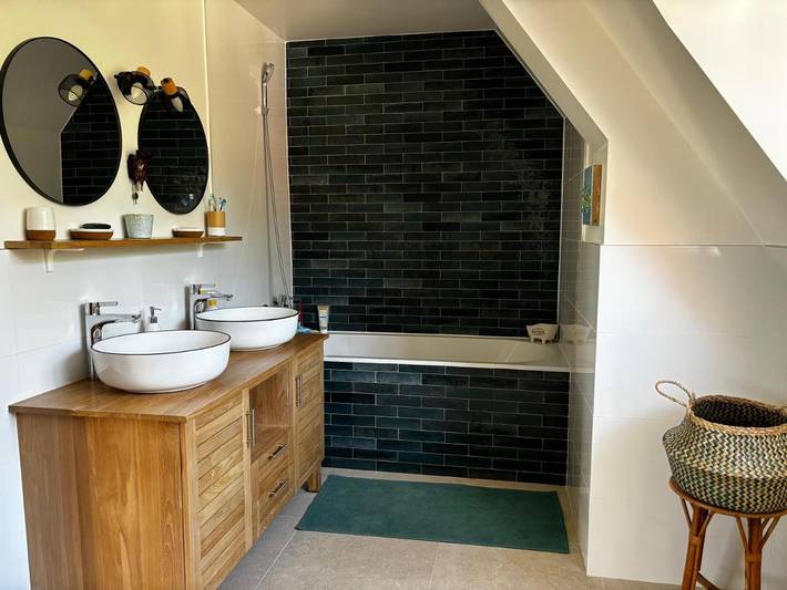 Location de vacances pour 19 personnes, avec terrasse et vue, adapté aux familles à Gonneville-sur-Mer - 3