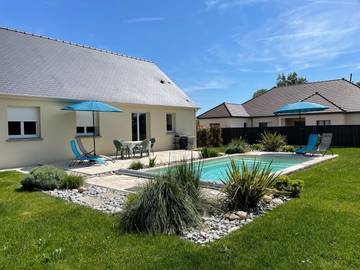 Gîte pour 6 personnes, avec jardin ainsi que terrasse et piscine dans l' Eure