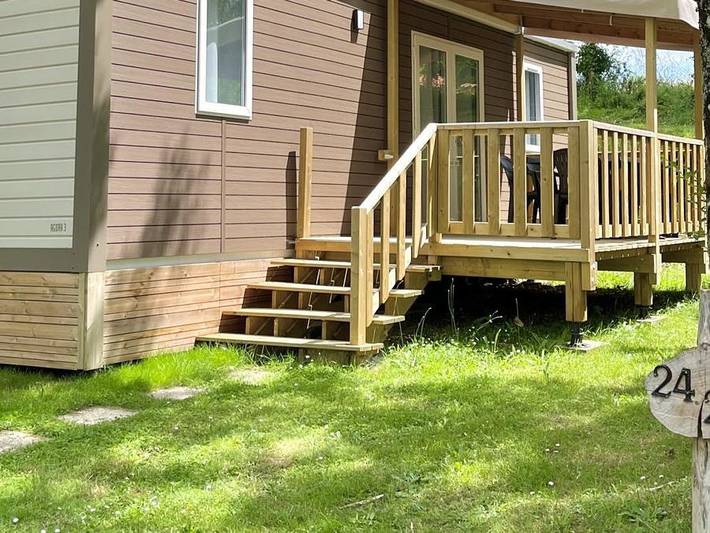 Mobil home pour 6 personnes à Saint-Étienne-du-Bois - 2