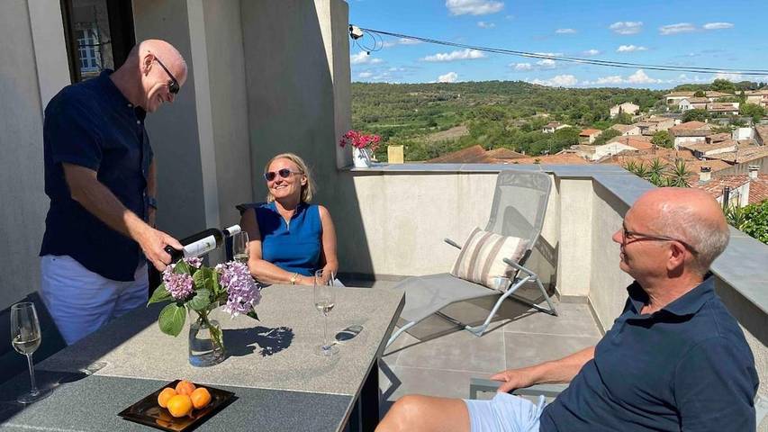 Location de vacances pour 7 personnes, avec vue et terrasse, animaux acceptés à Quarante