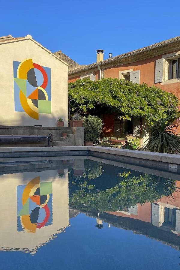 Chambre d’hôte pour 2 personnes, avec piscine ainsi que vue et terrasse
