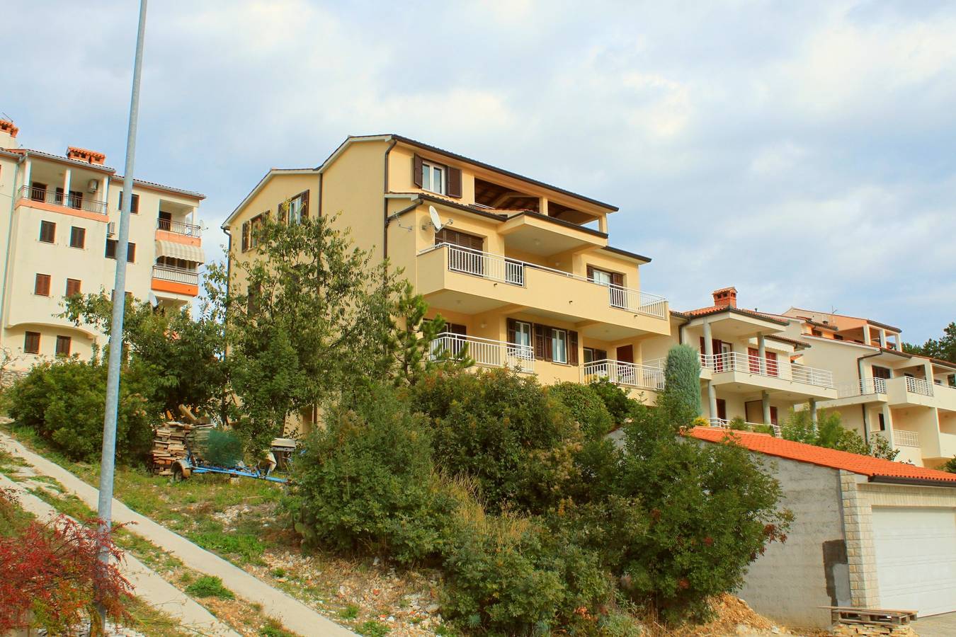 Cały apartament, Trzypokojowy apartament z tarasem i widokiem na morze Rabac, Labin A-7473-e in Rabac, Labin-Rabac