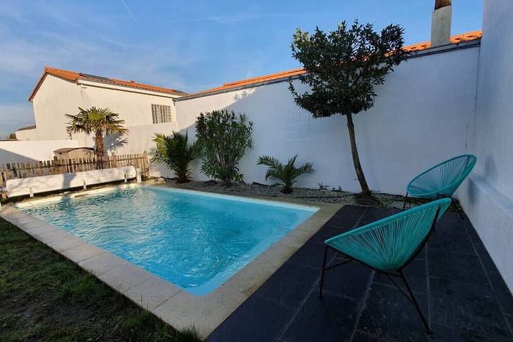 Villa pour 7 personnes, avec jardin et piscine à Saint-Gilles-Croix-de-Vie
